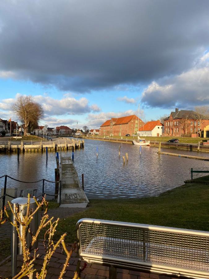 Gasthaus Hafenblick Tönning Esterno foto