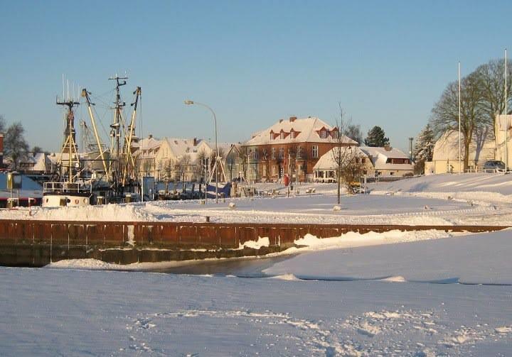 Gasthaus Hafenblick Tönning Esterno foto